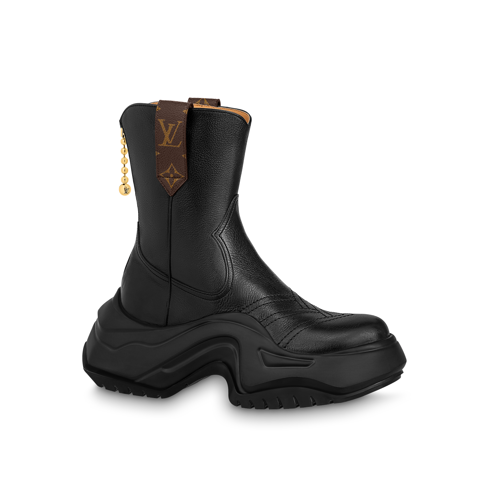 Louis Vuitton LV Archlight 2.0 Platform Ankle Boot Black 1ABHT6