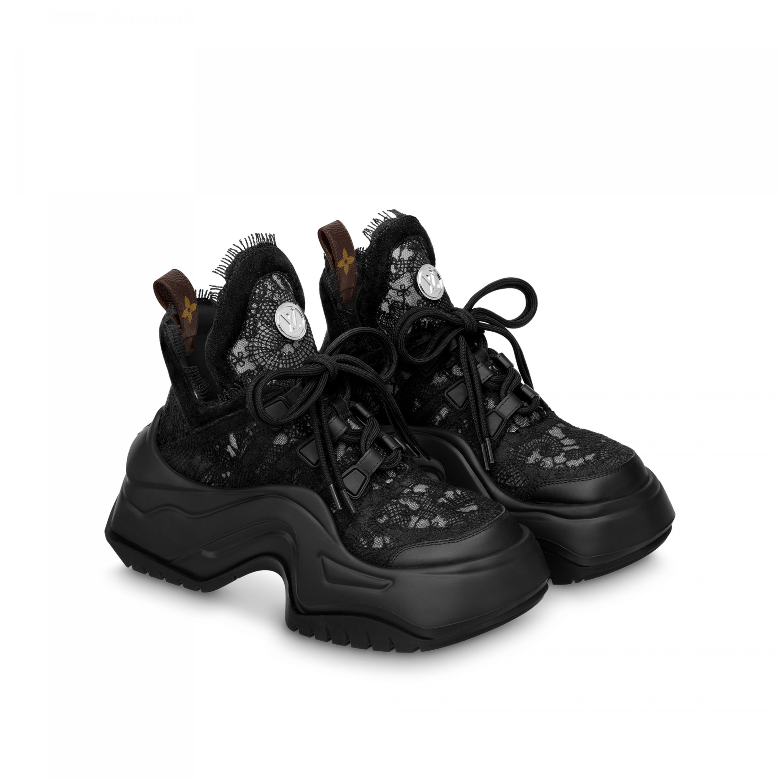 Louis Vuitton LV Archlight 2.0 Platform Sneaker Black 1ABI3U