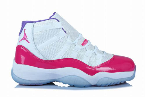Air Jordan 11 For Women White Pink
