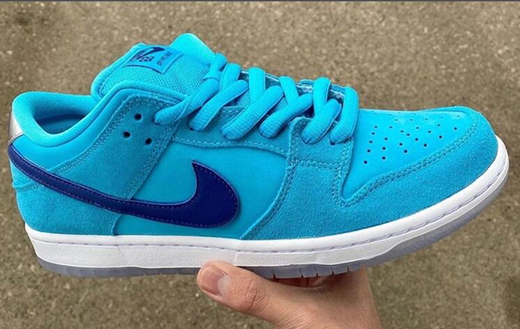 Nike DUNK SB Low Blue Furry