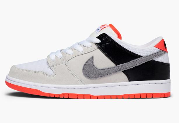 Nike Dunk SB Low PRO ISO White Gray Red