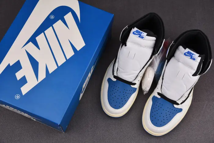 Air Jordan 1 Travis Scott Blue and White DH3227-105 Air Jordan 1 Travis Scott Blue and White DH3227-105