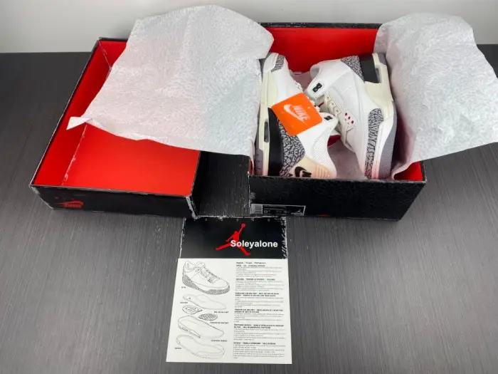 Air Jordan 3 White Cement Reimagined Shoes DN3707-100 Air Jordan 3 White Cement Reimagined Shoes DN3707-100
