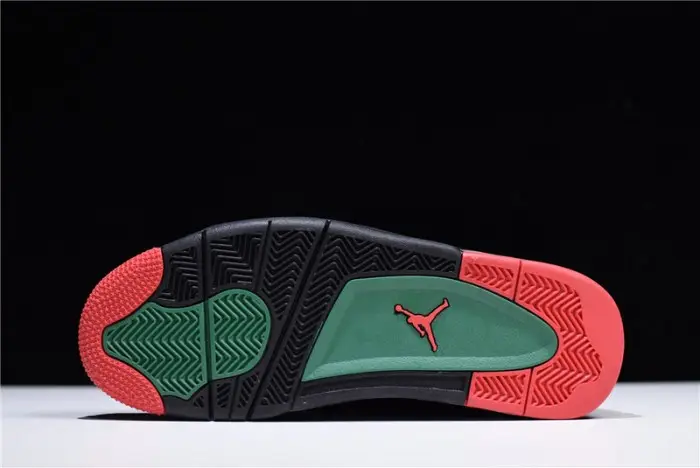 Air Jordan 4 NRG GUCC Black/Gorge Green-Varsity Red AQ3816-063