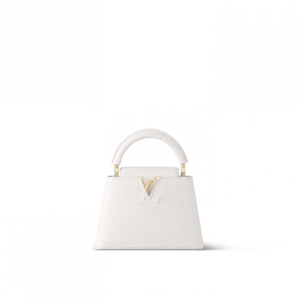 Louis Vuitton Capucines MINI White M23456 Black M56669 Orange M22863