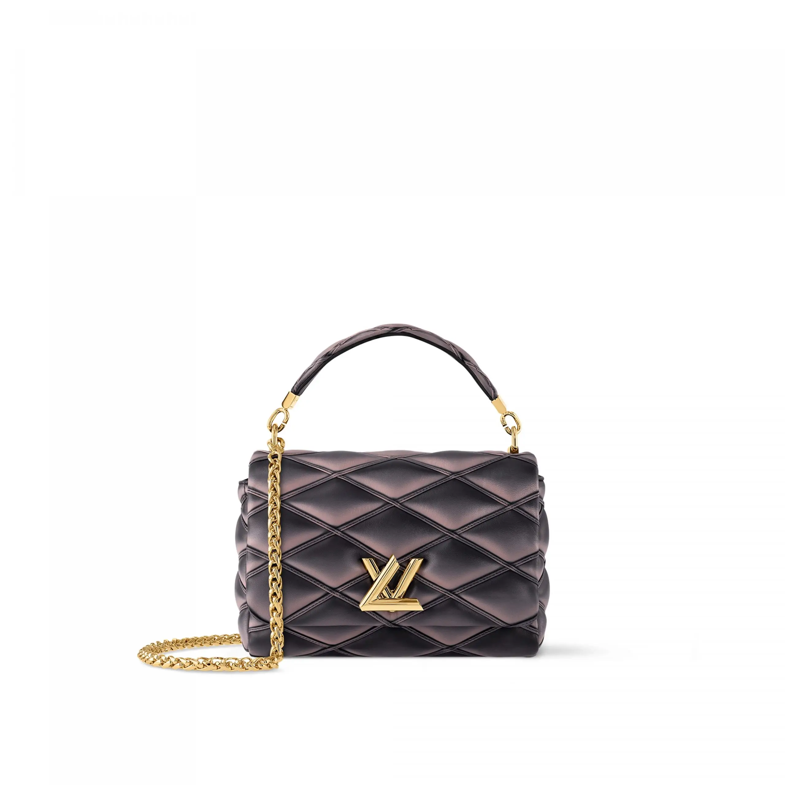 Louis Vuitton M23569 GO-14 MM Black/Pink