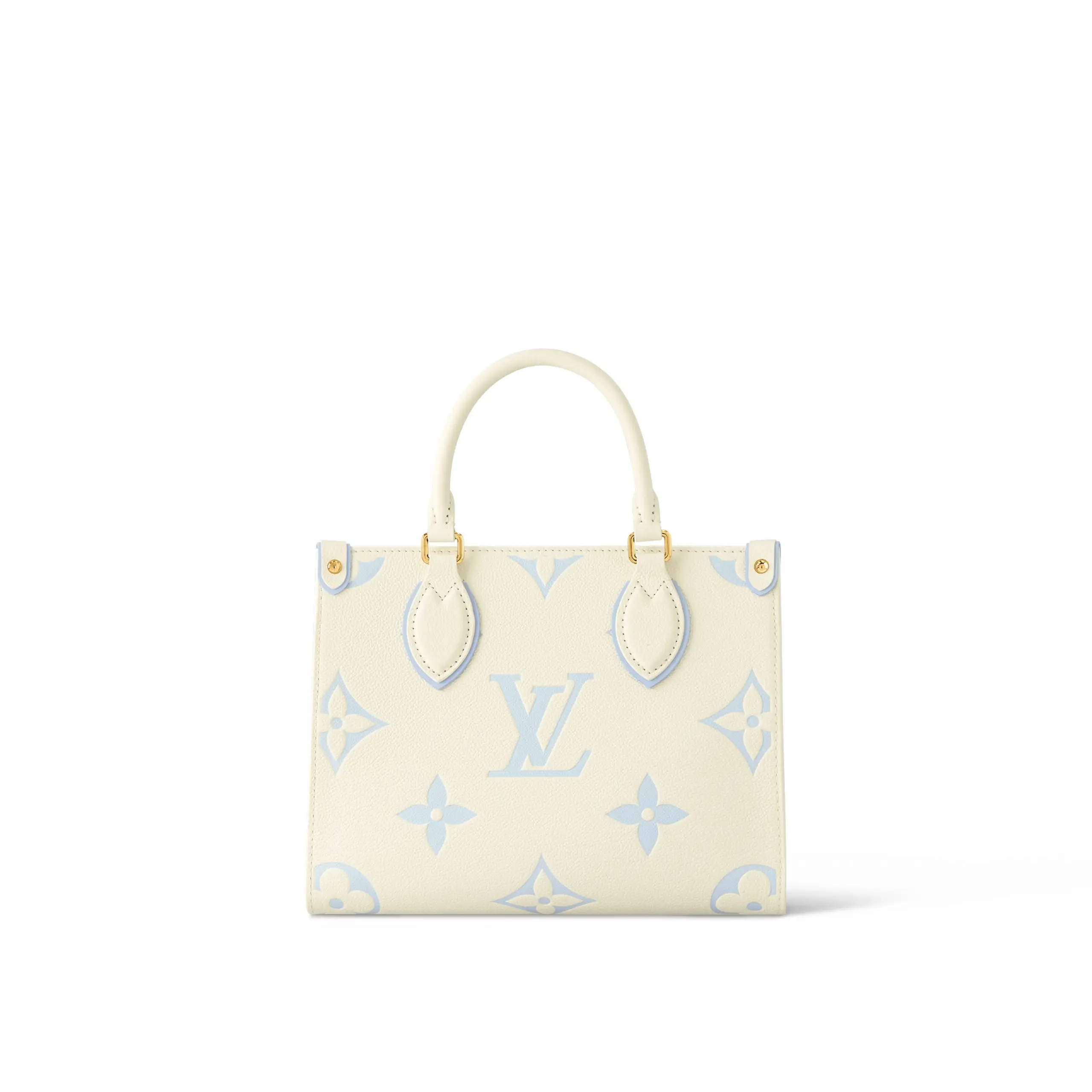 Louis Vuitton M46833 OnTheGo PM Latte/Candy Blue