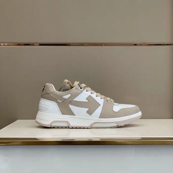 OFF WHITETM C/O VIRGIL ABLOH OUT OF OFFICE LOW-TOP LEATHER SNEAKERS "OOO"
