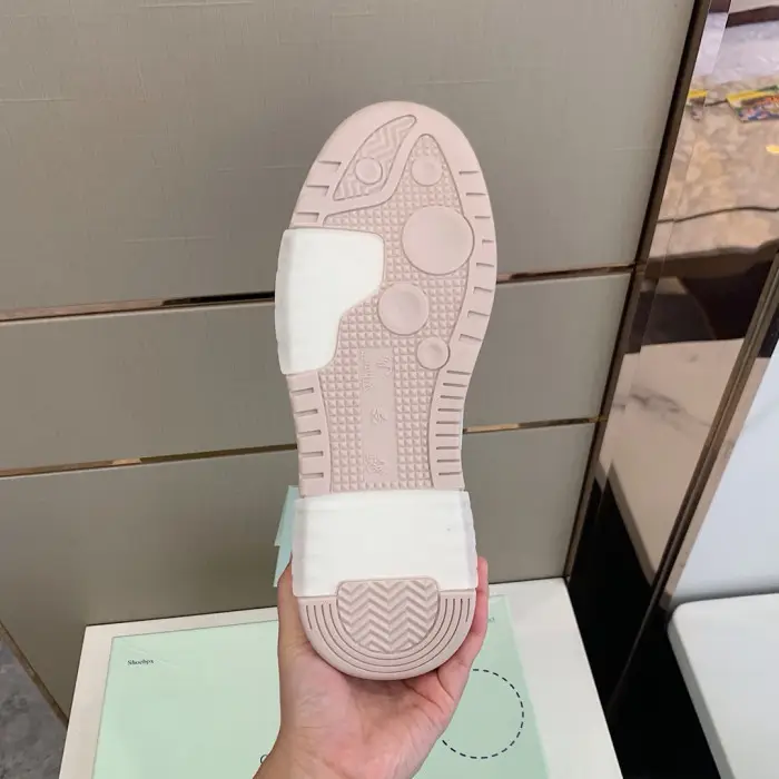 OFF WHITETM C/O VIRGIL ABLOH OUT OF OFFICE LOW-TOP LEATHER SNEAKERS "OOO"