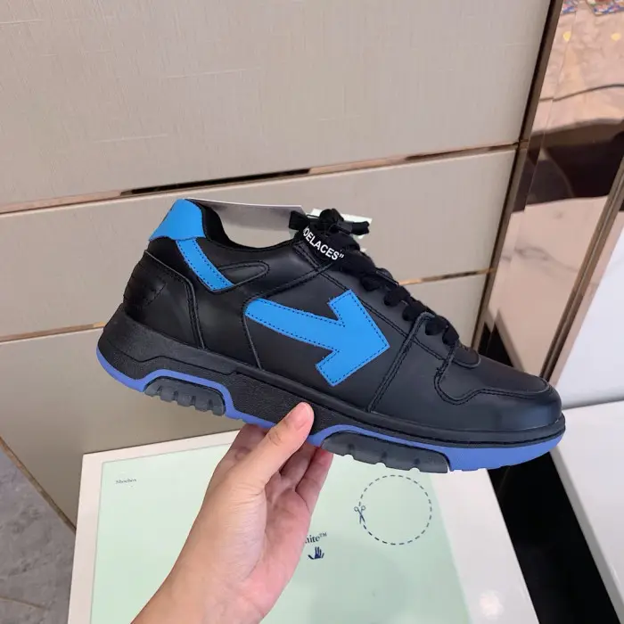 OFF WHITETM C/O VIRGIL ABLOH OUT OF OFFICE LOW-TOP LEATHER SNEAKERS "OOO"
