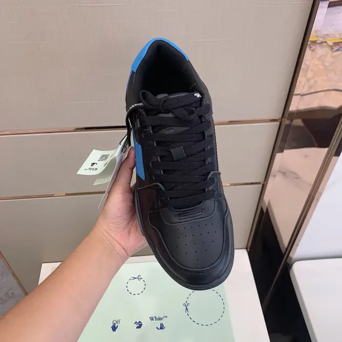 OFF WHITETM C/O VIRGIL ABLOH OUT OF OFFICE LOW-TOP LEATHER SNEAKERS "OOO"