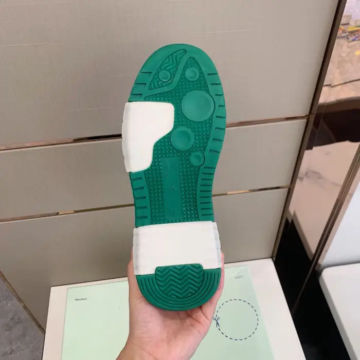 OFF WHITETM C/O VIRGIL ABLOH OUT OF OFFICE LOW-TOP LEATHER SNEAKERS "OOO"