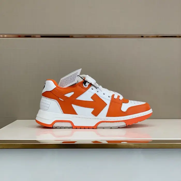 OFF WHITETM C/O VIRGIL ABLOH OUT OF OFFICE LOW-TOP LEATHER SNEAKERS "OOO"