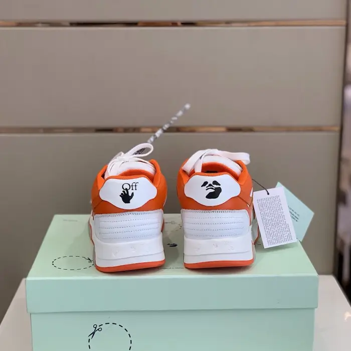 OFF WHITETM C/O VIRGIL ABLOH OUT OF OFFICE LOW-TOP LEATHER SNEAKERS "OOO"