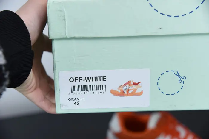OFF WHITETM C/O VIRGIL ABLOH OUT OF OFFICE LOW-TOP LEATHER SNEAKERS "OOO"