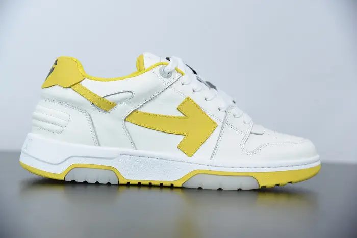 OFF WHITETM C/O VIRGIL ABLOH OUT OF OFFICE LOW-TOP LEATHER SNEAKERS "OOO"