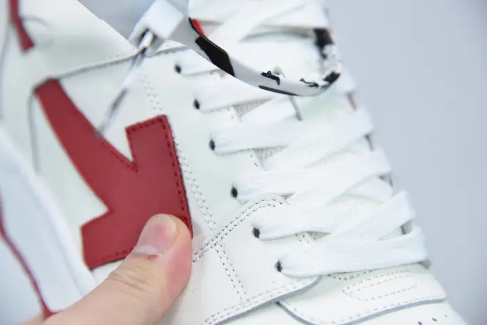 OFF WHITETM C/O VIRGIL ABLOH OUT OF OFFICE LOW-TOP LEATHER SNEAKERS "OOO"