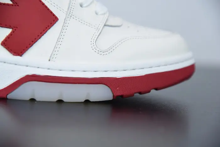 OFF WHITETM C/O VIRGIL ABLOH OUT OF OFFICE LOW-TOP LEATHER SNEAKERS "OOO"