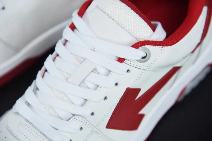 OFF WHITETM C/O VIRGIL ABLOH OUT OF OFFICE LOW-TOP LEATHER SNEAKERS "OOO"