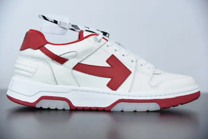 OFF WHITETM C/O VIRGIL ABLOH OUT OF OFFICE LOW-TOP LEATHER SNEAKERS "OOO"