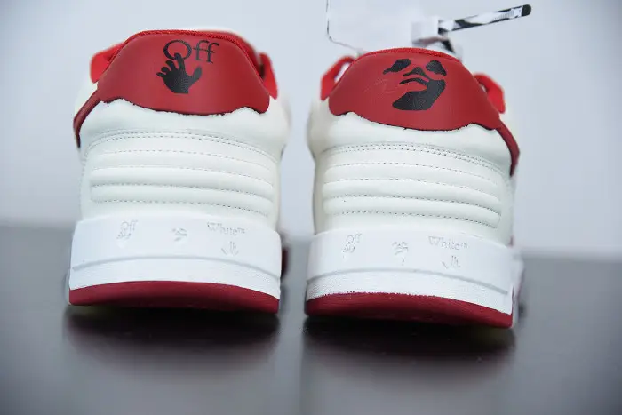 OFF WHITETM C/O VIRGIL ABLOH OUT OF OFFICE LOW-TOP LEATHER SNEAKERS "OOO"