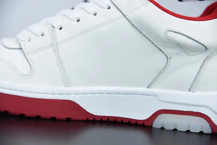 OFF WHITETM C/O VIRGIL ABLOH OUT OF OFFICE LOW-TOP LEATHER SNEAKERS "OOO"
