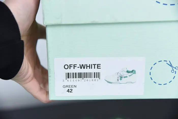 OFF WHITETM C/O VIRGIL ABLOH OUT OF OFFICE LOW-TOP LEATHER SNEAKERS "OOO"