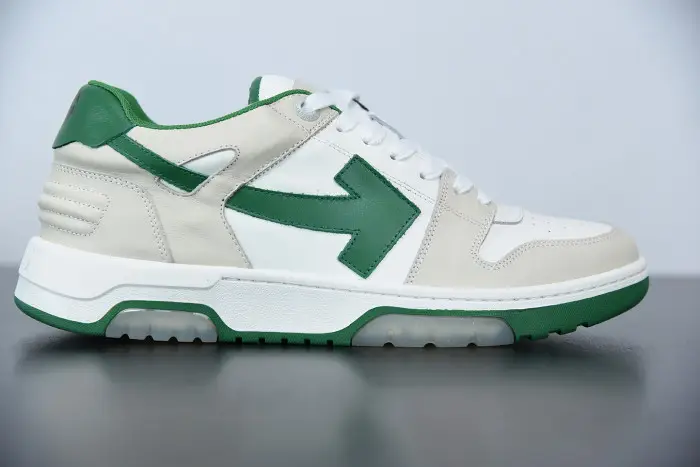 OFF WHITETM C/O VIRGIL ABLOH OUT OF OFFICE LOW-TOP LEATHER SNEAKERS "OOO"