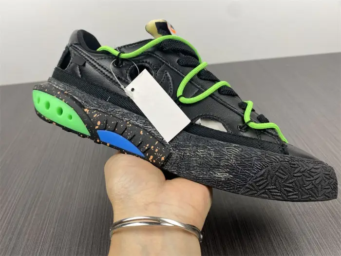 Off-White x Nike Blazer Low "Black / Green" DH7863-001 Off-White x Nike Blazer Low "Black / Green" DH7863-001