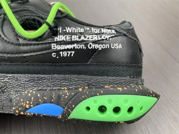 Off-White x Nike Blazer Low "Black / Green" DH7863-001 Off-White x Nike Blazer Low "Black / Green" DH7863-001