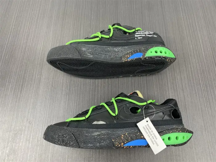Off-White x Nike Blazer Low "Black / Green" DH7863-001 Off-White x Nike Blazer Low "Black / Green" DH7863-001