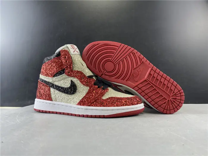 Surgeon x Air Jordan 1 "North Pole Breds" CK5566-610
