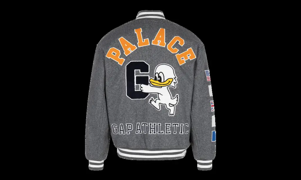 Varsity Jacket "Palace X Gap - Grey"