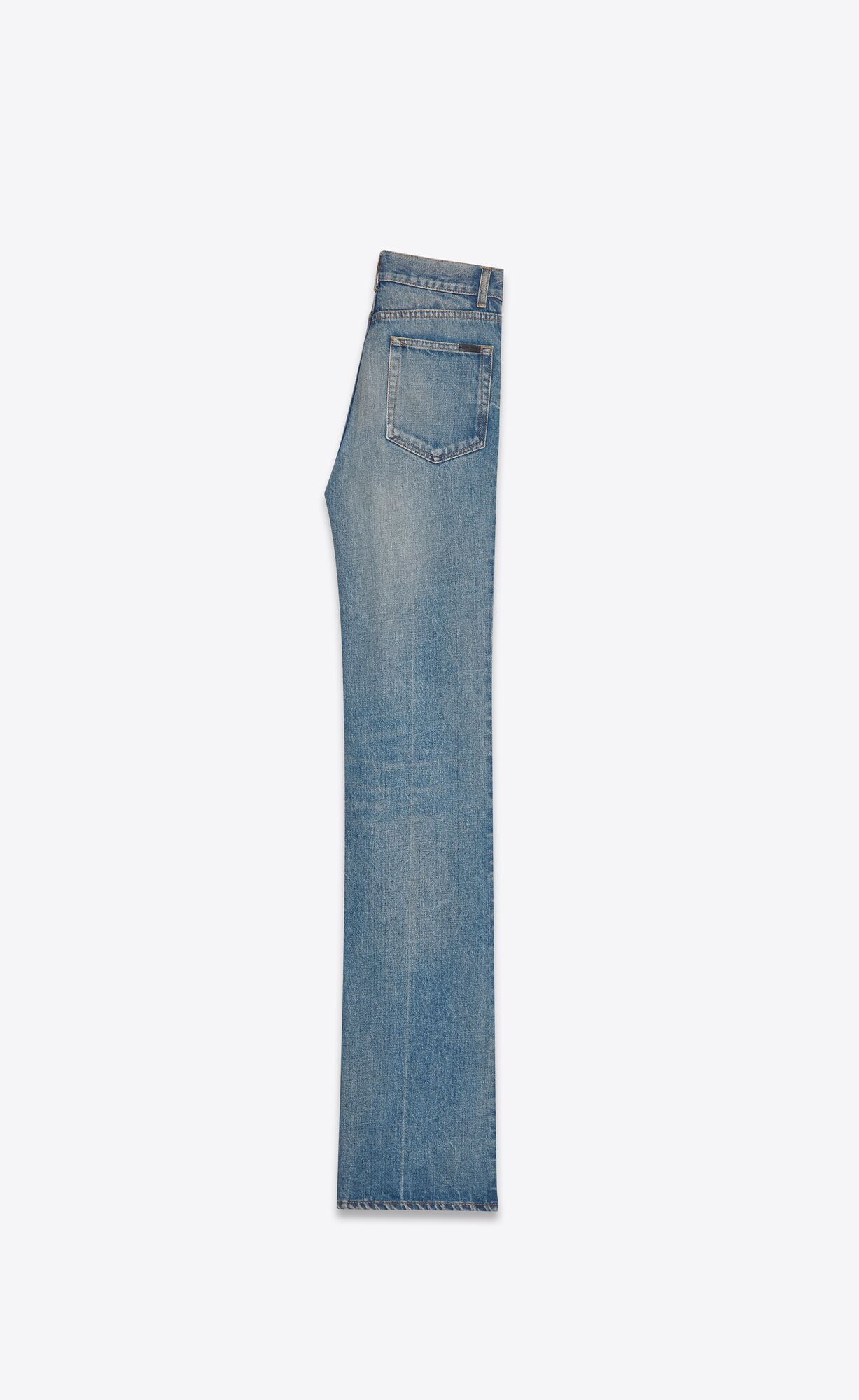 YSL 70's Jeans In Blue Vintage Denim Authentic Medium Blue | 1075269-IV