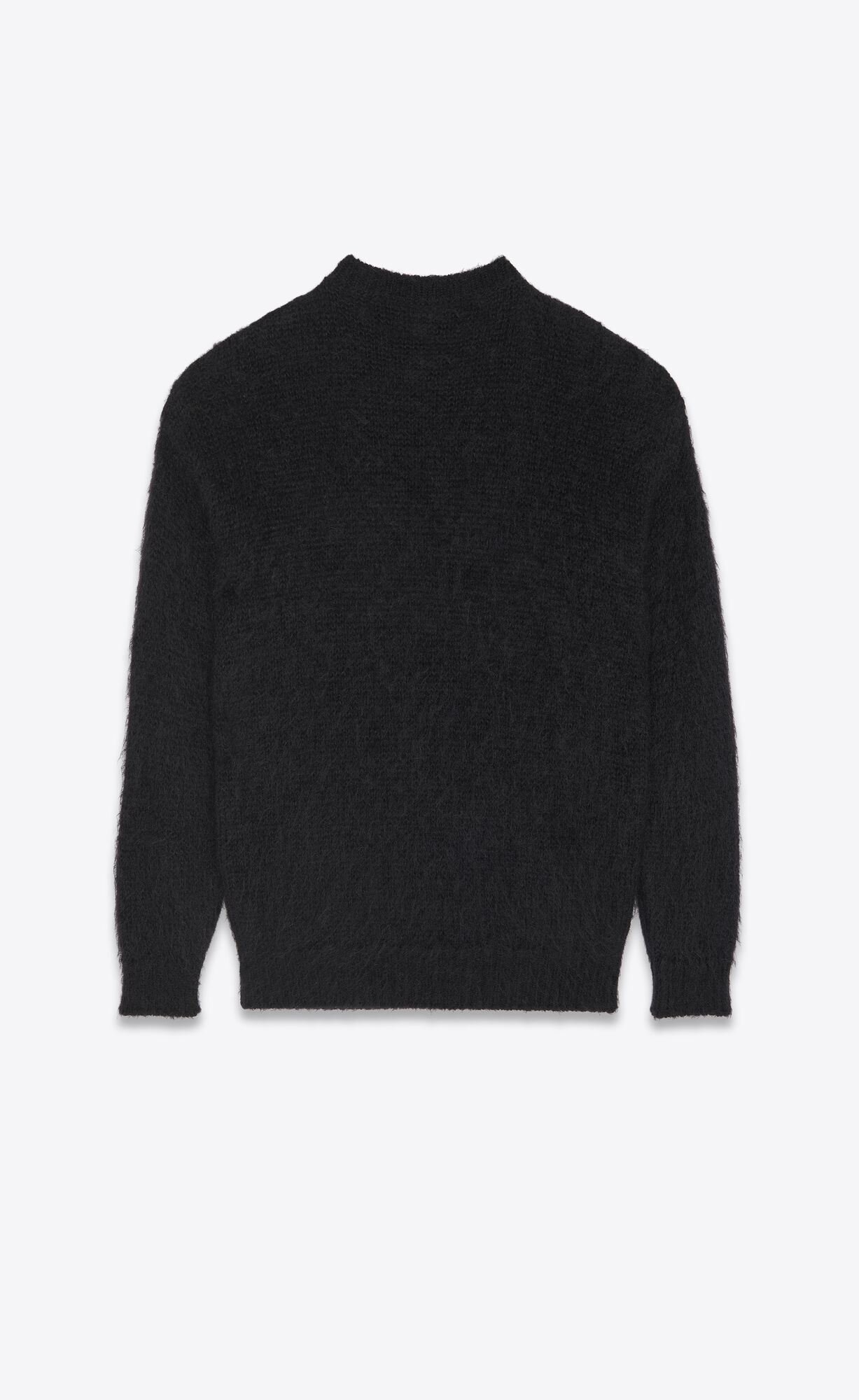 YSL 90s Saint Laurent Sweater In Mohair Noir Et Naturel | 2587091-NQ