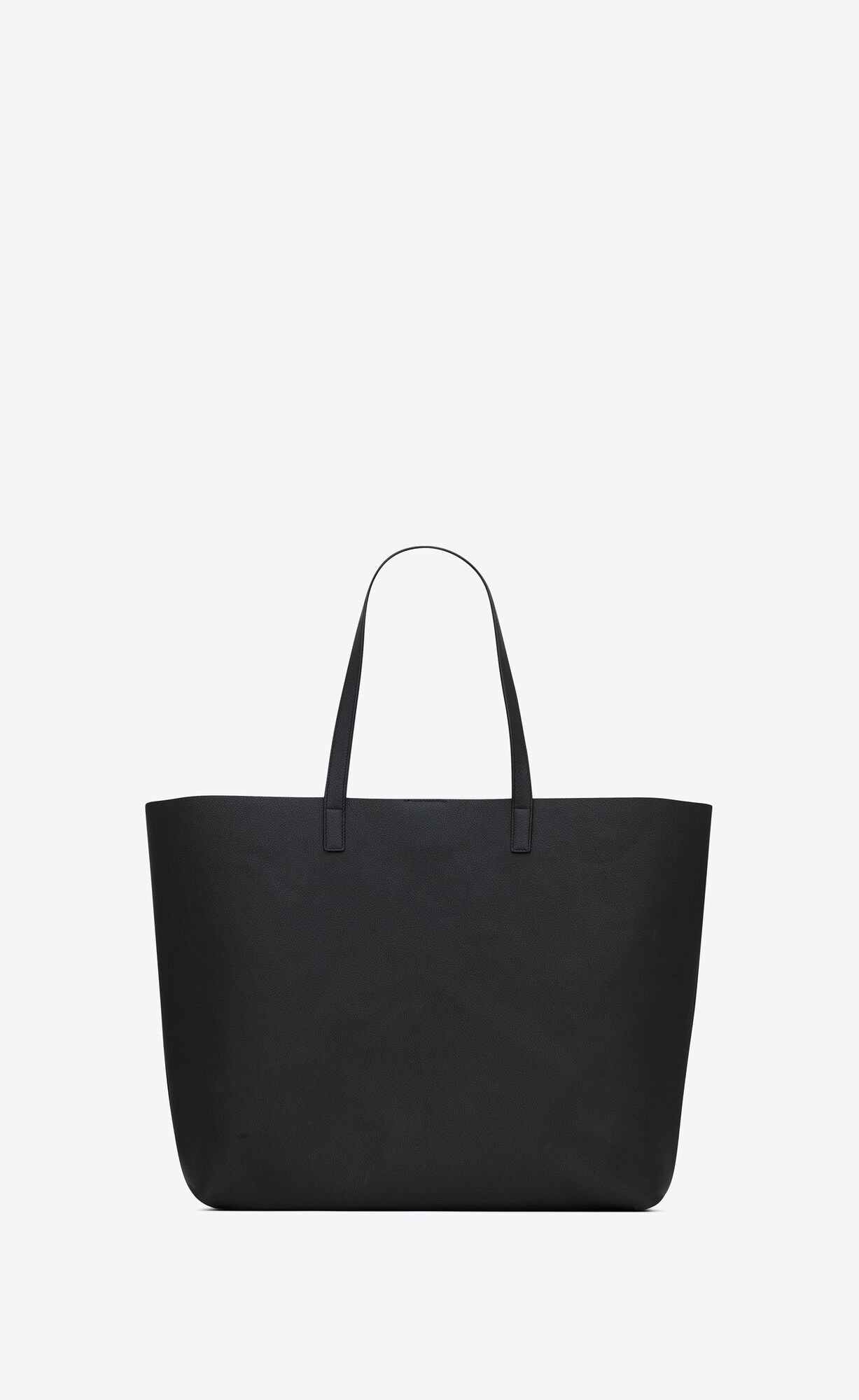 YSL Bold East/West Shopping Bag In Grained Leather Noir | 9387061-JQ