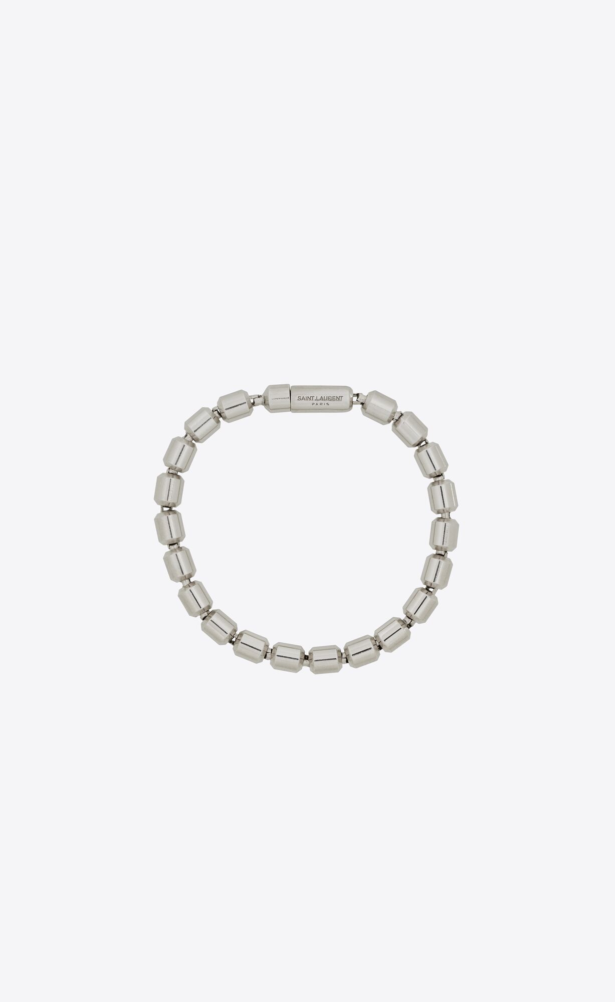 YSL Bolt Bracelet In Metal Palladium | 1407965-TJ