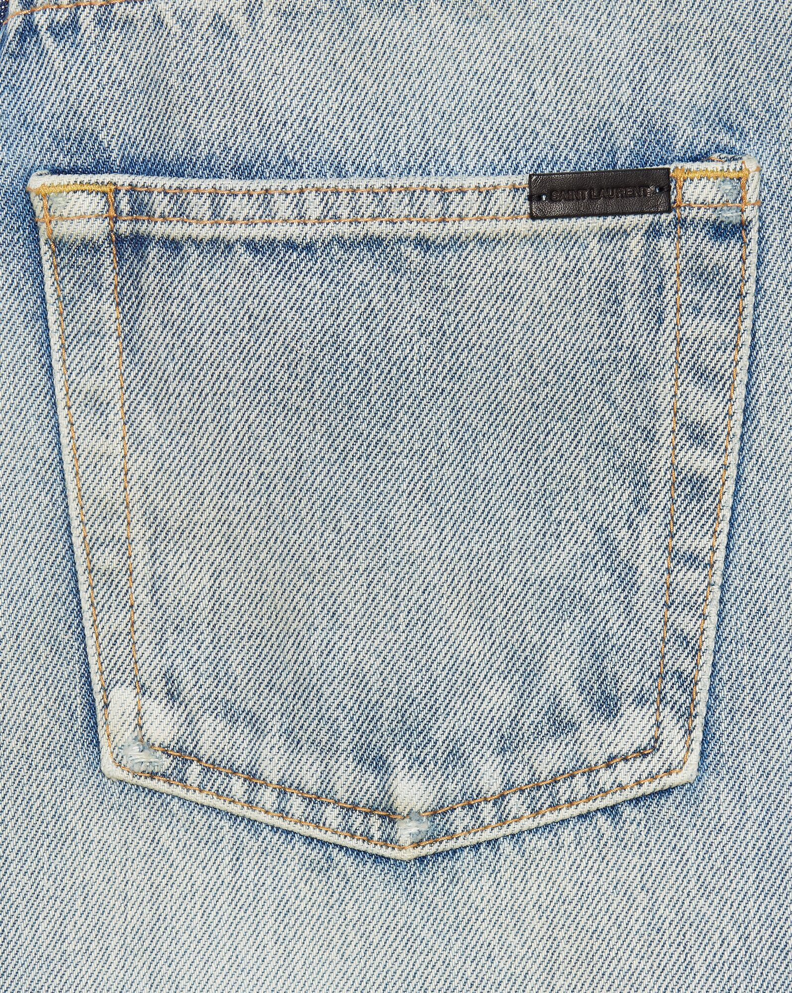 YSL Boyfriend Jeans In 80's Vintage Blue Denim 80'S Vintage Blue | 3045768-OK