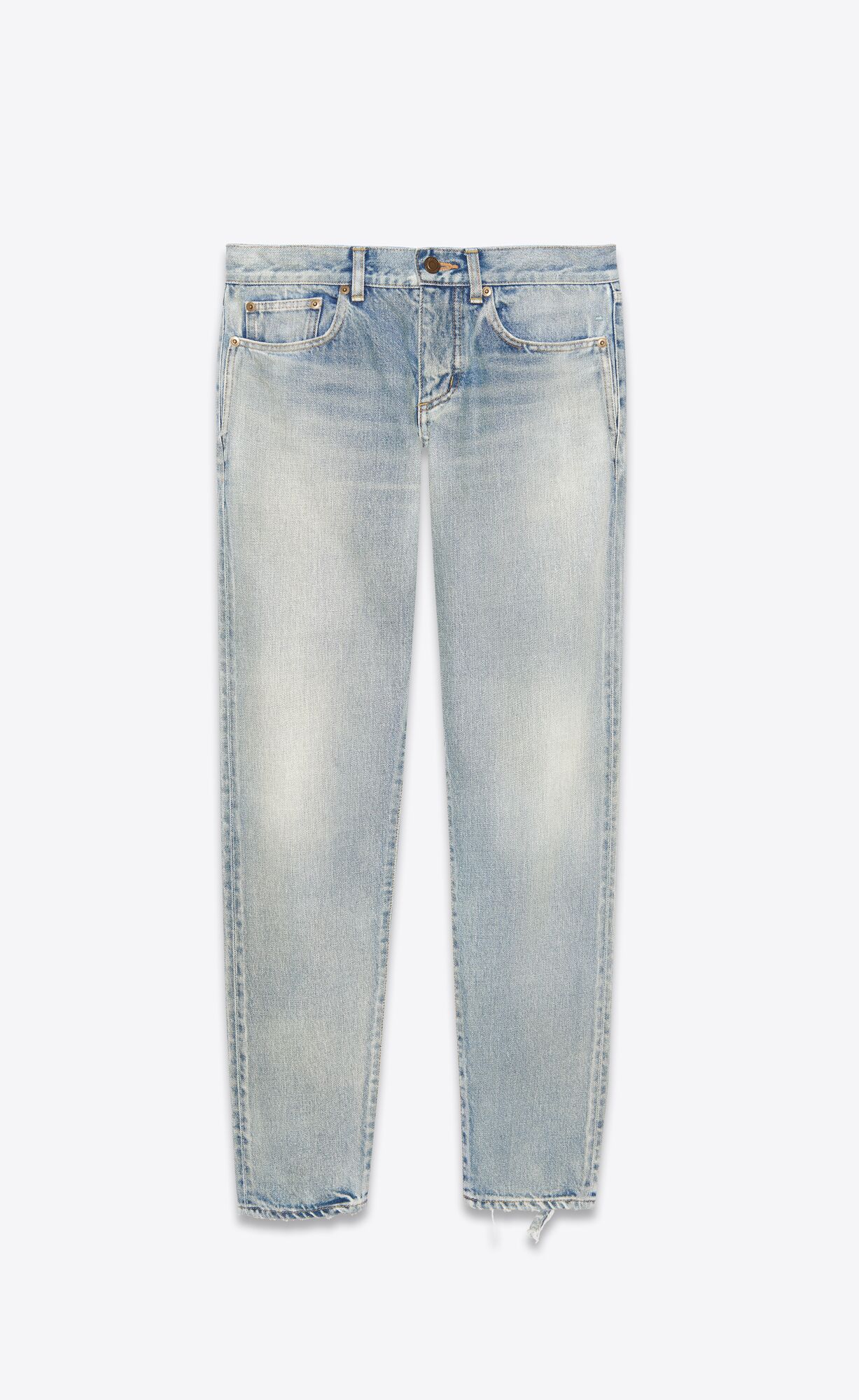 YSL Boyfriend Jeans In 80's Vintage Blue Denim 80'S Vintage Blue | 3045768-OK