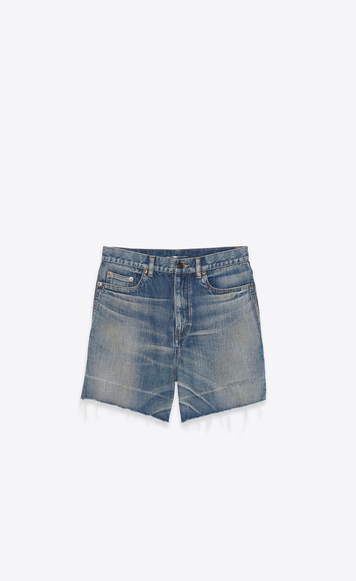 YSL California Shorts In Dirty Winter Blue Denim Dirty Winter Blue | 1836520-UF