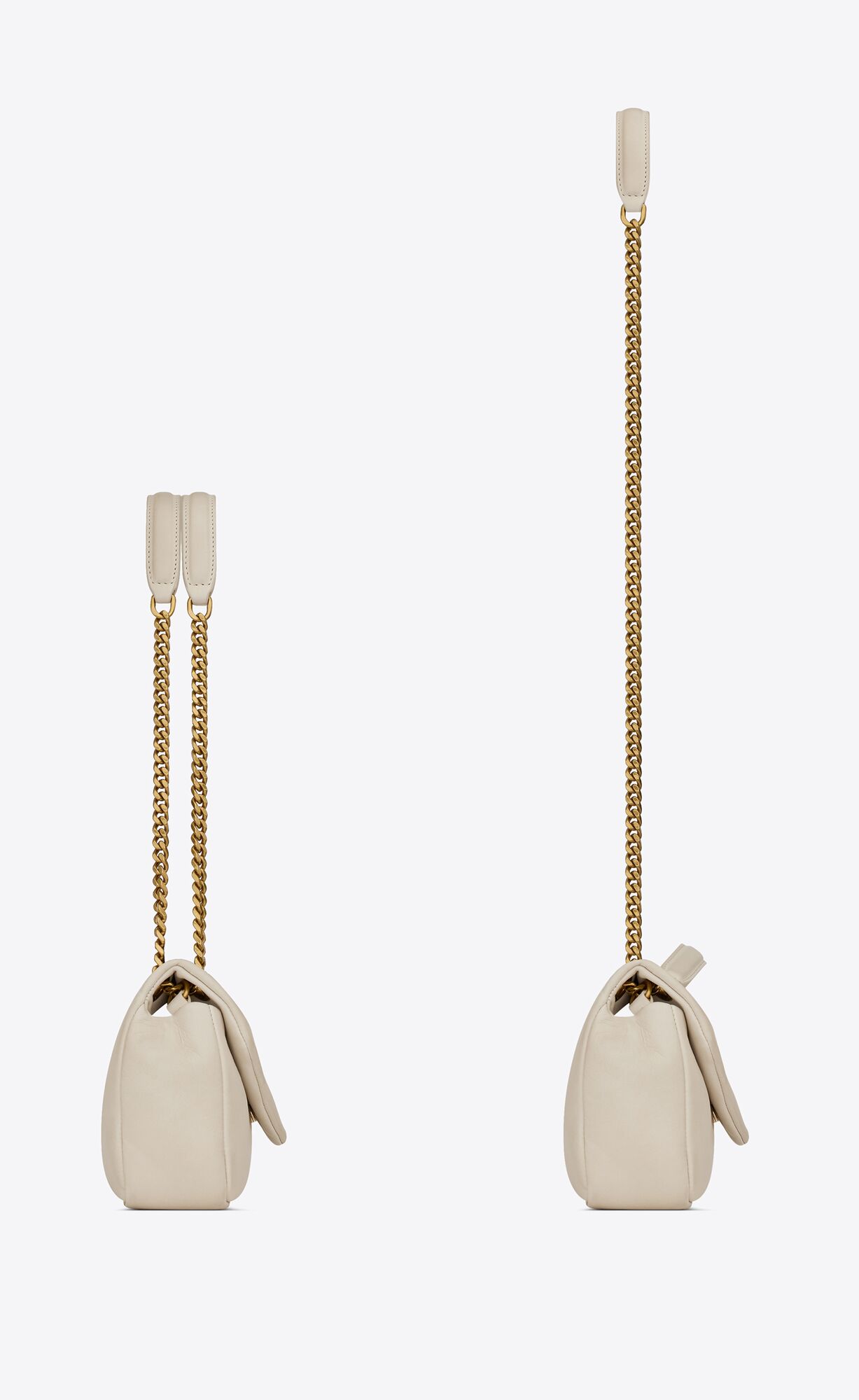 YSL Calypso In Lambskin New Crema Soft | 8479103-UB