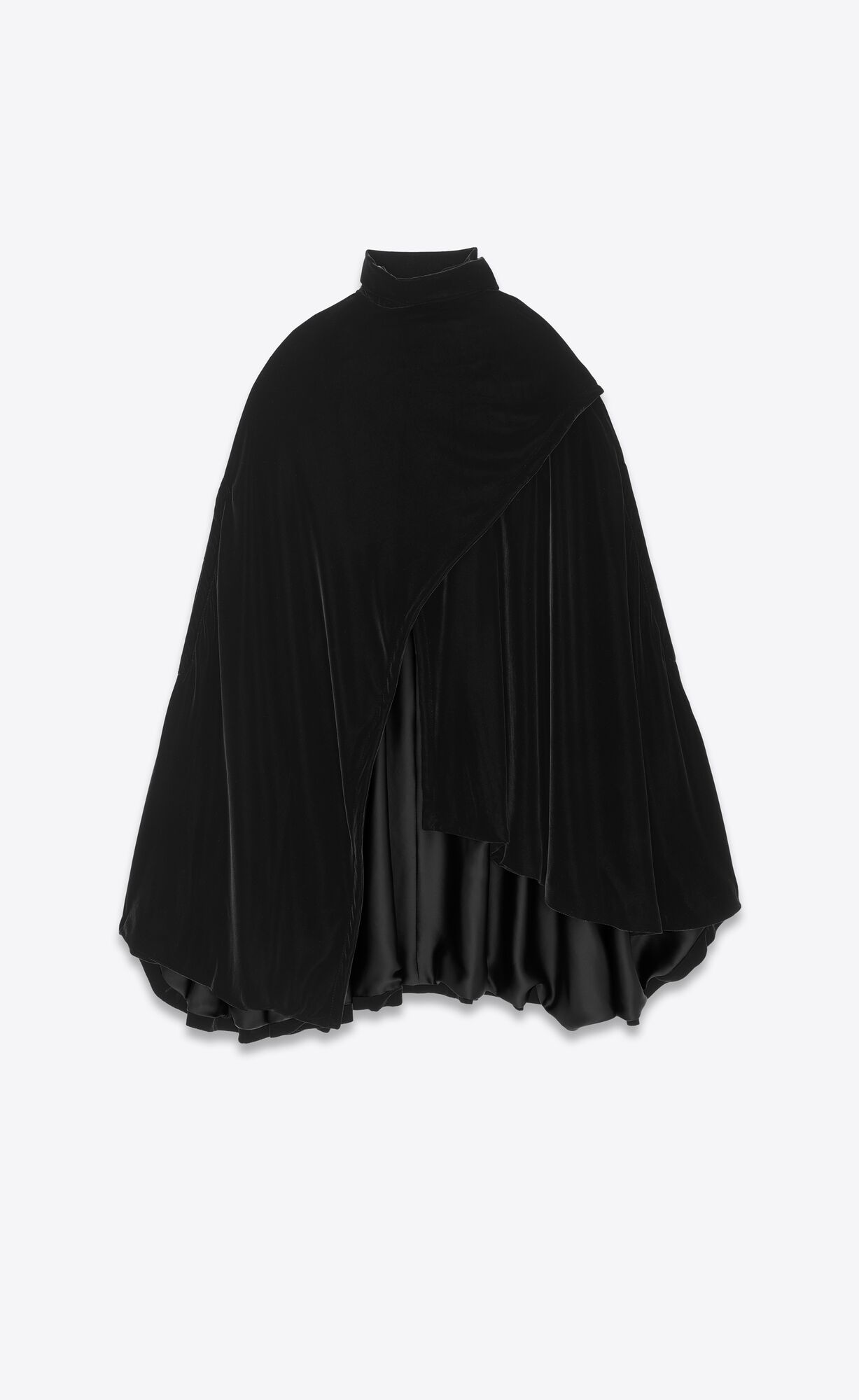YSL Cape In Velvet Noir | 4518036-IZ