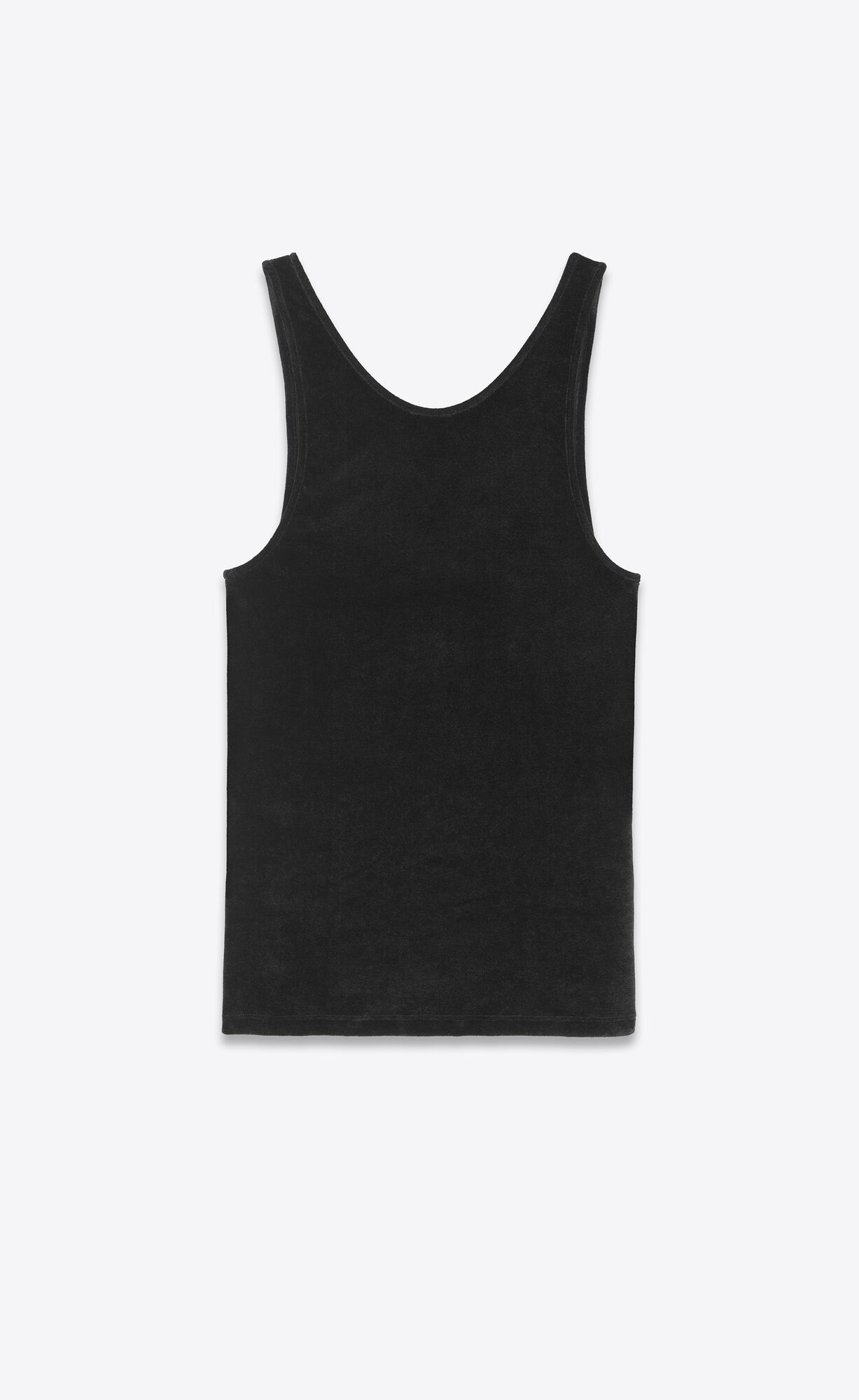 YSL Cassandre Tank Top In Velvet Noir | 8301562-JE