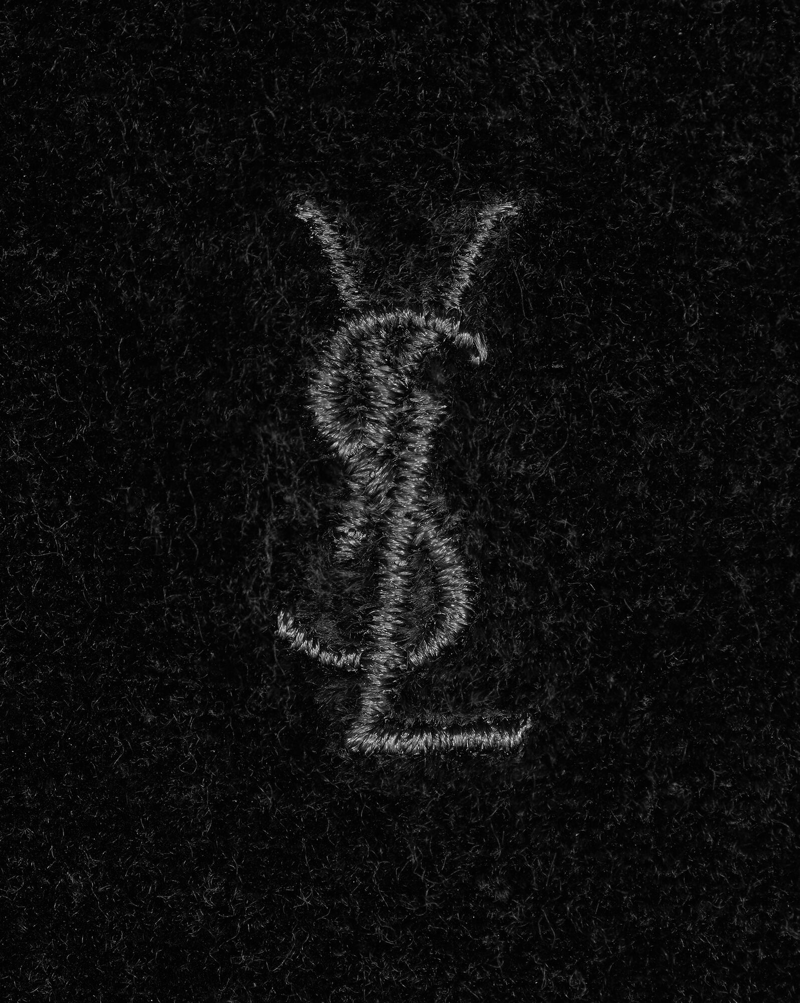YSL Cassandre Tank Top In Velvet Noir | 8301562-JE