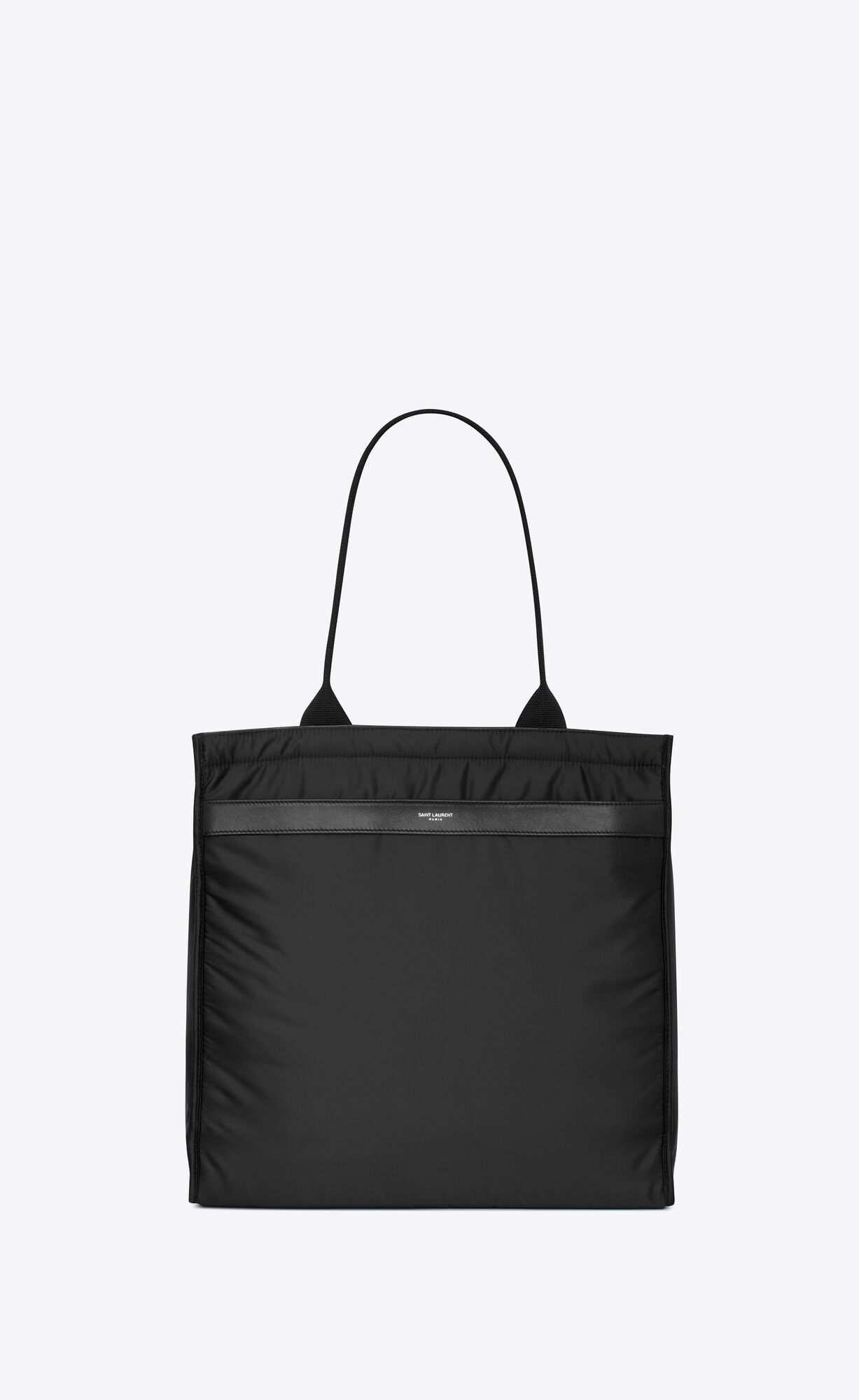 YSL City Saint Laurent Tote Bag In Econyl? Regenerated Nylon Black | 8243905-PO