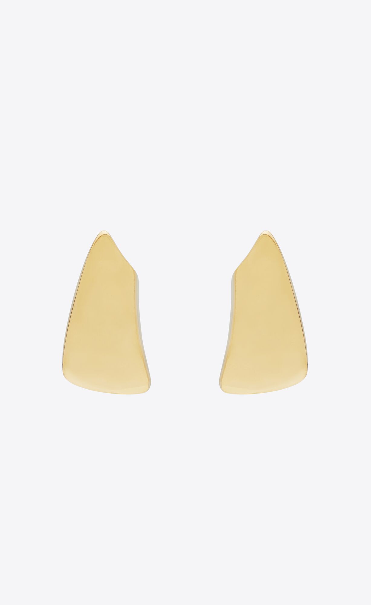 YSL Comet Earrings In Metal Aged Gold | 9382701-CP
