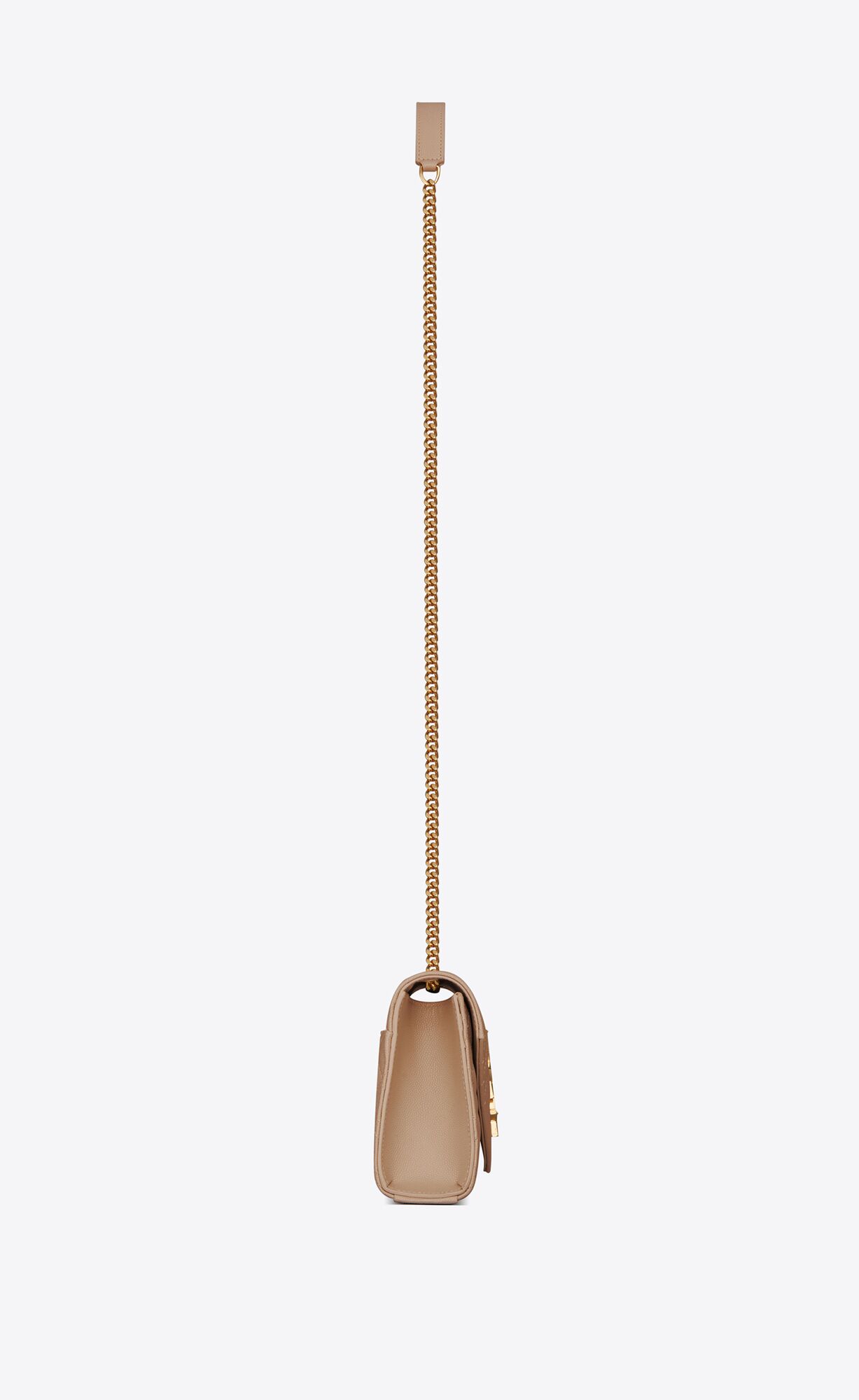 YSL Envelope Small Bag In Mix Matelassé Grain De Poudre Embossed Leather Dark Beige | 5862901-NY