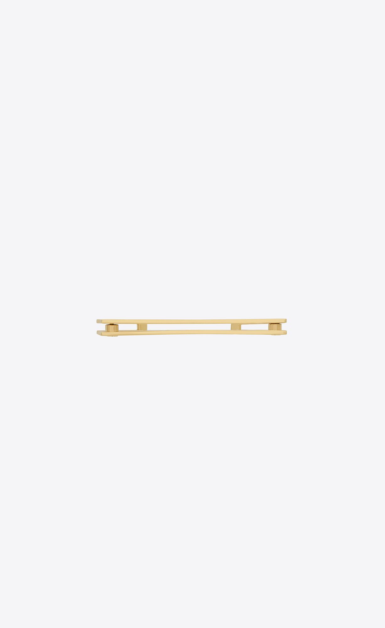 YSL Geometric Bracelet In Metal Gold | 8412706-JQ