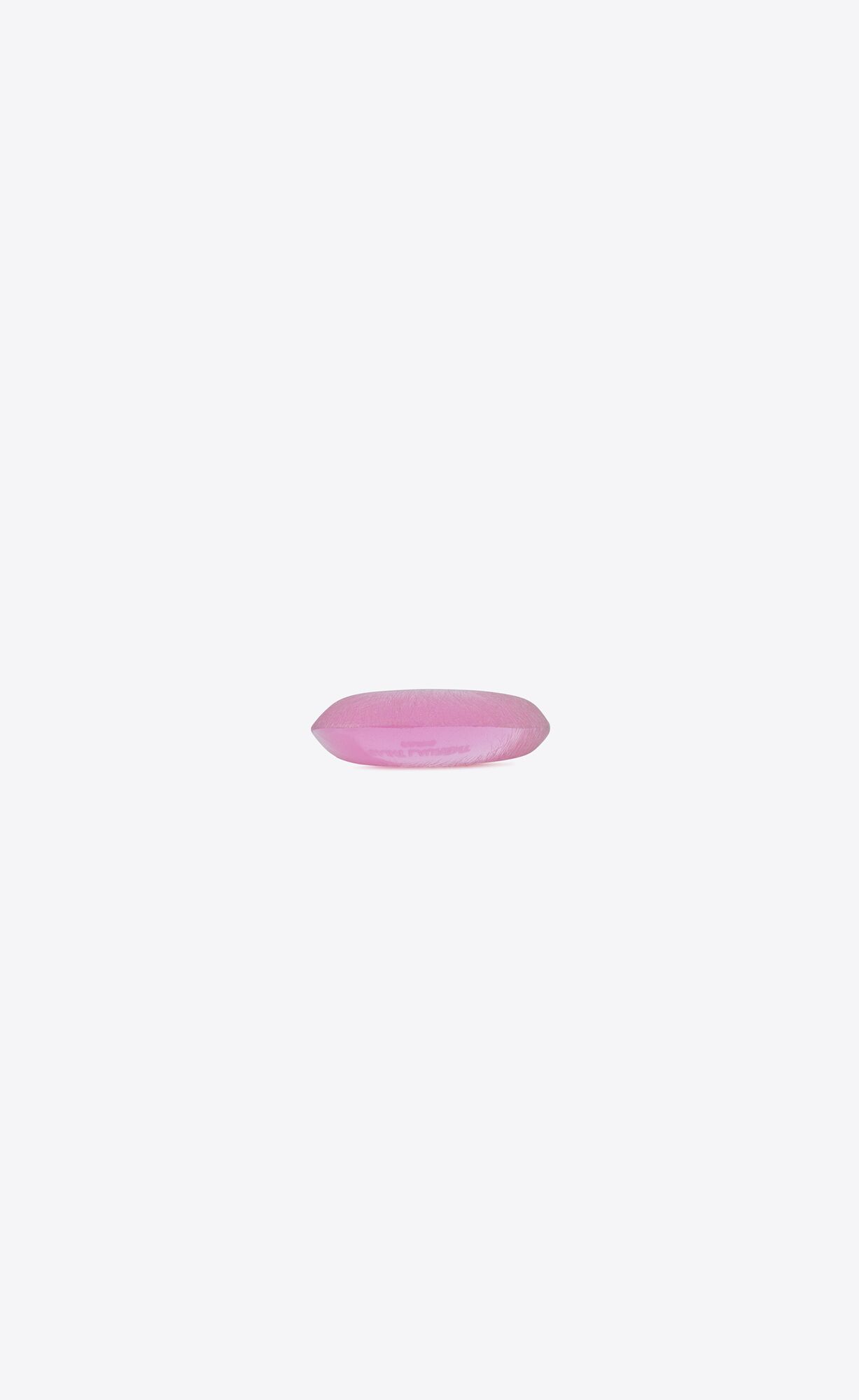 YSL High Arty Circle Ring In Resin Icy Fuchsia | 3584792-IA