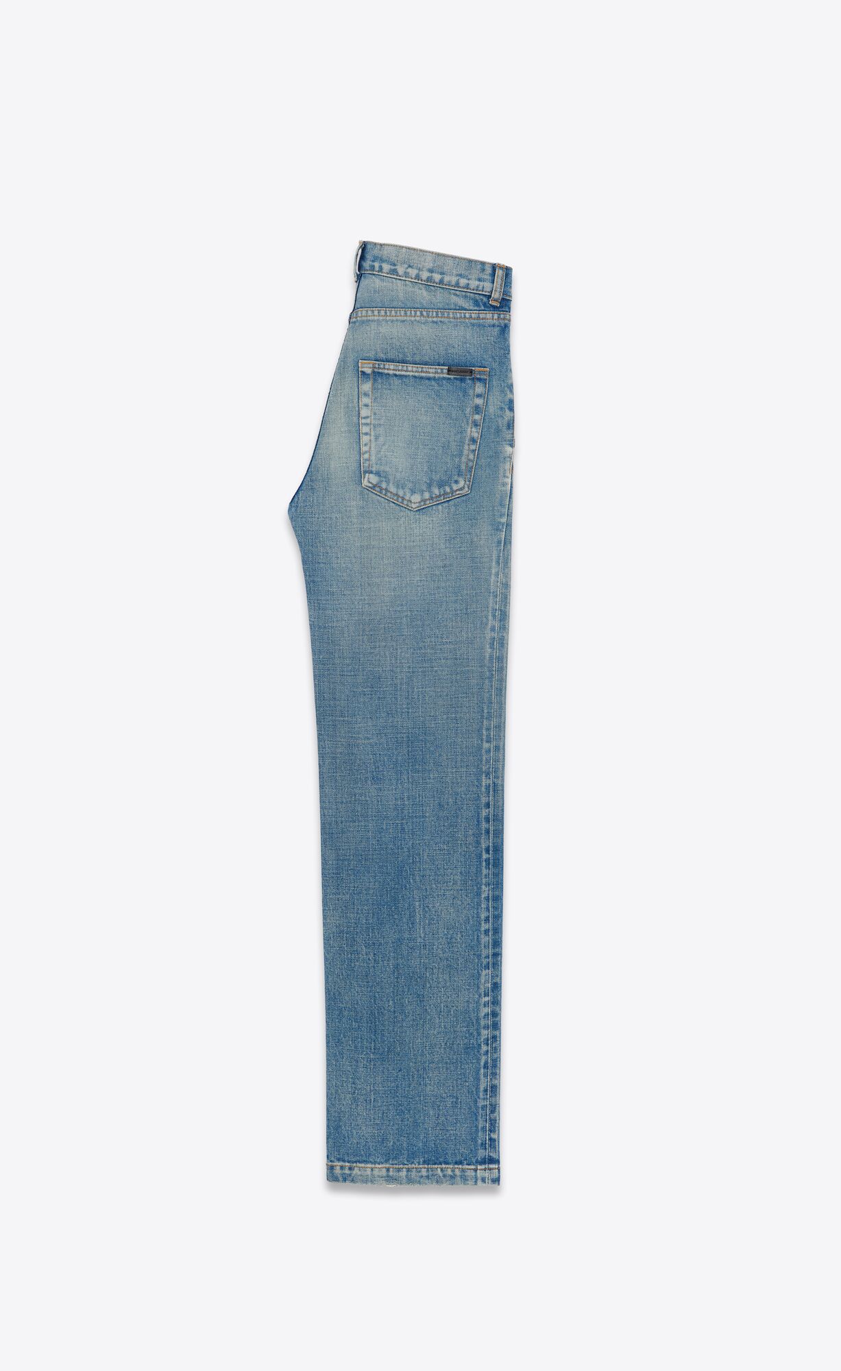 YSL Jane Jeans In 70s Serge Blue Denim 70'S Serge Blue | 3748016-LI